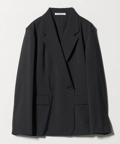 BEAUTY&YOUTH UNITED ARROWS / ビューティー&ユース ユナイテッドアローズ テーラードジャケット | 2ボタン ダブルジャケット 吸水速乾 防シワ UV（DK.GRAY）