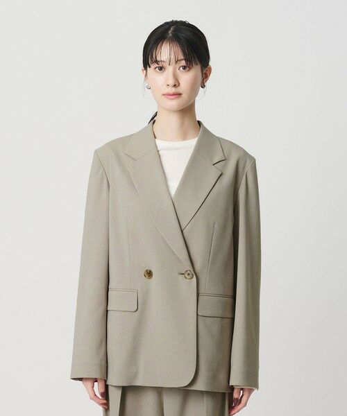 BEAUTY&YOUTH UNITED ARROWS / ビューティー&ユース ユナイテッドアローズ テーラードジャケット | テーラード ダブルジャケット 吸水速乾 防シワ UV | 詳細19