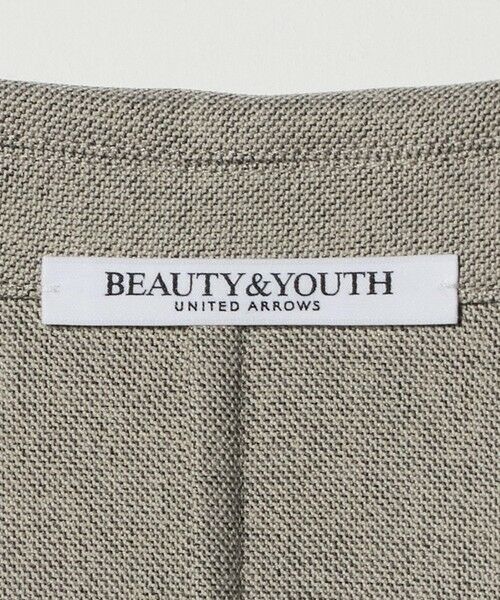 BEAUTY&YOUTH UNITED ARROWS / ビューティー&ユース ユナイテッドアローズ テーラードジャケット | リネンライク ダブルジャケット | 詳細7