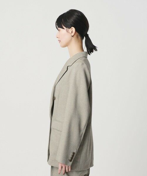 BEAUTY&YOUTH UNITED ARROWS / ビューティー&ユース ユナイテッドアローズ テーラードジャケット | リネンライク ダブルジャケット | 詳細7