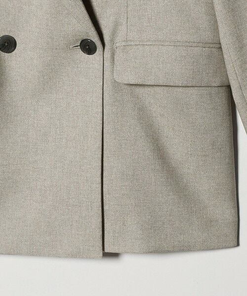 BEAUTY&YOUTH UNITED ARROWS / ビューティー&ユース ユナイテッドアローズ テーラードジャケット | リネンライク ダブルジャケット | 詳細13