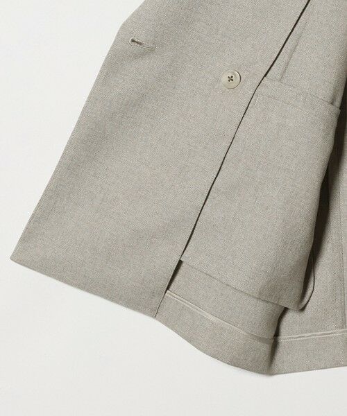 BEAUTY&YOUTH UNITED ARROWS / ビューティー&ユース ユナイテッドアローズ テーラードジャケット | リネンライク ダブルジャケット | 詳細14