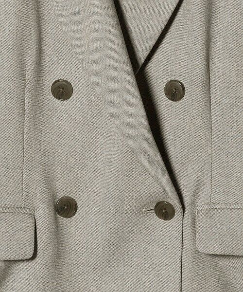 BEAUTY&YOUTH UNITED ARROWS / ビューティー&ユース ユナイテッドアローズ テーラードジャケット | リネンライク ダブルジャケット | 詳細15