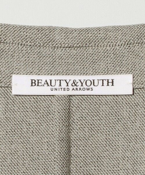 BEAUTY&YOUTH UNITED ARROWS / ビューティー&ユース ユナイテッドアローズ テーラードジャケット | リネンライク ダブルジャケット | 詳細16