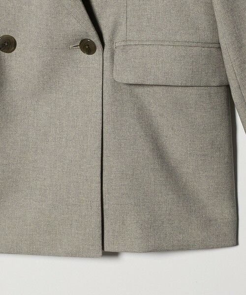 BEAUTY&YOUTH UNITED ARROWS / ビューティー&ユース ユナイテッドアローズ テーラードジャケット | リネンライク ダブルジャケット | 詳細4