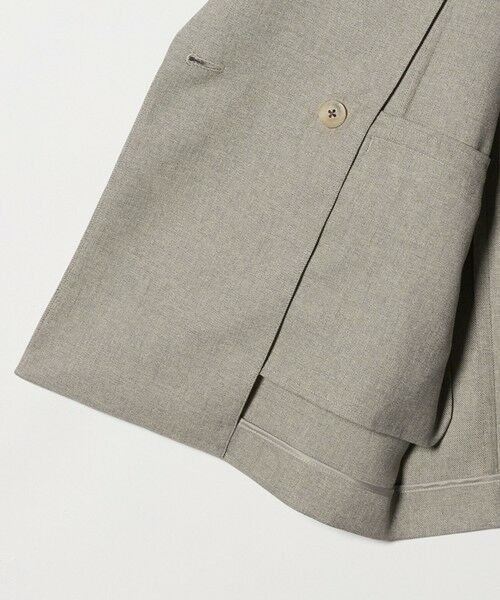 BEAUTY&YOUTH UNITED ARROWS / ビューティー&ユース ユナイテッドアローズ テーラードジャケット | リネンライク ダブルジャケット | 詳細5
