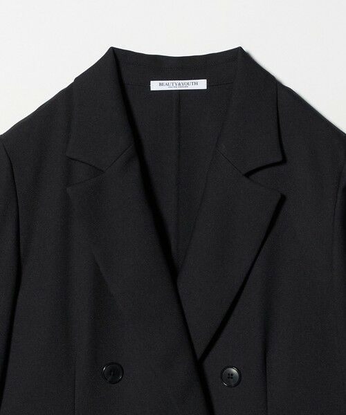 BEAUTY&YOUTH UNITED ARROWS / ビューティー&ユース ユナイテッドアローズ テーラードジャケット | リネンライク ダブルジャケット | 詳細10