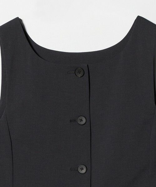 BEAUTY&YOUTH UNITED ARROWS / ビューティー&ユース ユナイテッドアローズ ベスト | スクエアネック 2WAYベスト 吸水速乾 防シワ UV | 詳細2