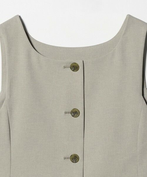 BEAUTY&YOUTH UNITED ARROWS / ビューティー&ユース ユナイテッドアローズ ベスト | スクエアネック 2WAYベスト 吸水速乾 防シワ UV | 詳細6