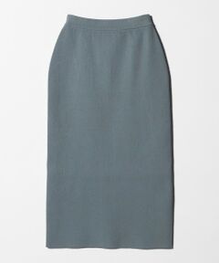 BEAUTY&YOUTH UNITED ARROWS / ビューティー&ユース ユナイテッドアローズ ミニ・ひざ丈スカート | 【WEB限定 Wardrobe DAILY MINIMAL】ポリエステルコットン リブニットタイトスカート ウォッシャブル