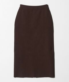 BEAUTY&YOUTH UNITED ARROWS / ビューティー&ユース ユナイテッドアローズ ミニ・ひざ丈スカート | 【WEB限定 Wardrobe DAILY MINIMAL】ポリエステルコットン リブニットタイトスカート ウォッシャブル