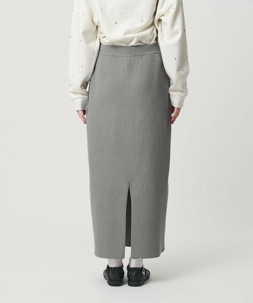 BEAUTY&YOUTH UNITED ARROWS / ビューティー&ユース ユナイテッドアローズ ミニ・ひざ丈スカート | 【WEB限定 Wardrobe DAILY MINIMAL】ポリエステルコットン リブニットタイトスカート ウォッシャブル | 詳細15