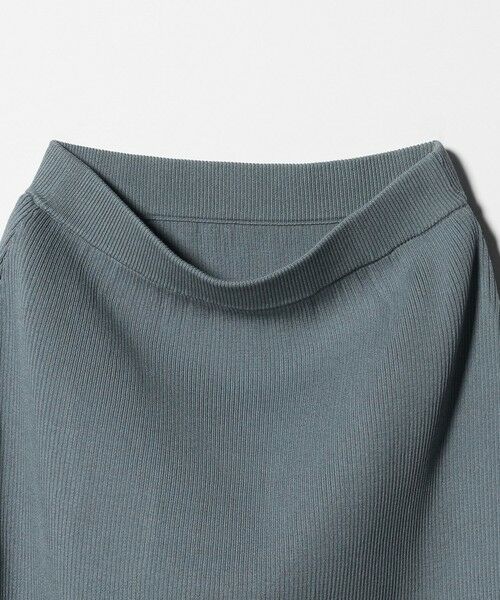 BEAUTY&YOUTH UNITED ARROWS / ビューティー&ユース ユナイテッドアローズ ミニ・ひざ丈スカート | 【WEB限定 Wardrobe DAILY MINIMAL】ポリエステルコットン リブニットタイトスカート ウォッシャブル | 詳細7