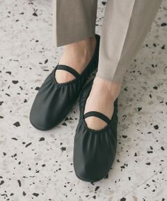 BEAUTY&YOUTH UNITED ARROWS / ビューティー&ユース ユナイテッドアローズ フラットシューズ | ギャザー バレエシューズ