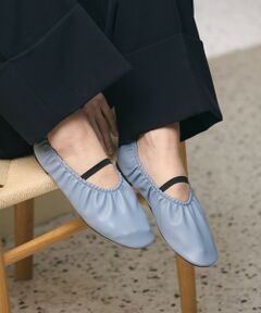 BEAUTY&YOUTH UNITED ARROWS / ビューティー&ユース ユナイテッドアローズ フラットシューズ | ギャザー バレエシューズ