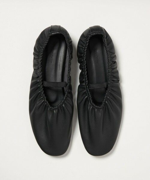 BEAUTY&YOUTH UNITED ARROWS / ビューティー&ユース ユナイテッドアローズ フラットシューズ | ギャザー バレエシューズ | 詳細5