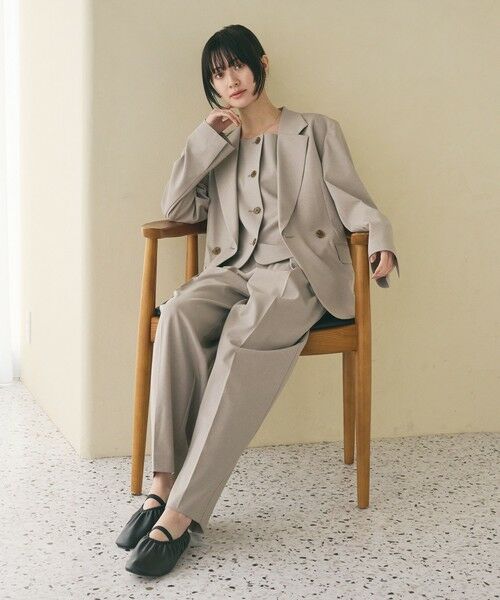 BEAUTY&YOUTH UNITED ARROWS / ビューティー&ユース ユナイテッドアローズ フラットシューズ | ギャザー バレエシューズ | 詳細3