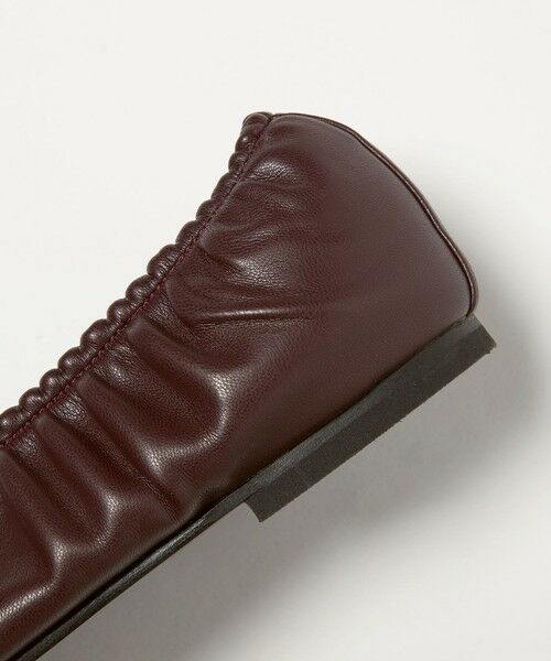 BEAUTY&YOUTH UNITED ARROWS / ビューティー&ユース ユナイテッドアローズ フラットシューズ | ギャザー バレエシューズ | 詳細13