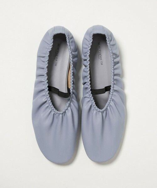 BEAUTY&YOUTH UNITED ARROWS / ビューティー&ユース ユナイテッドアローズ フラットシューズ | ギャザー バレエシューズ | 詳細19