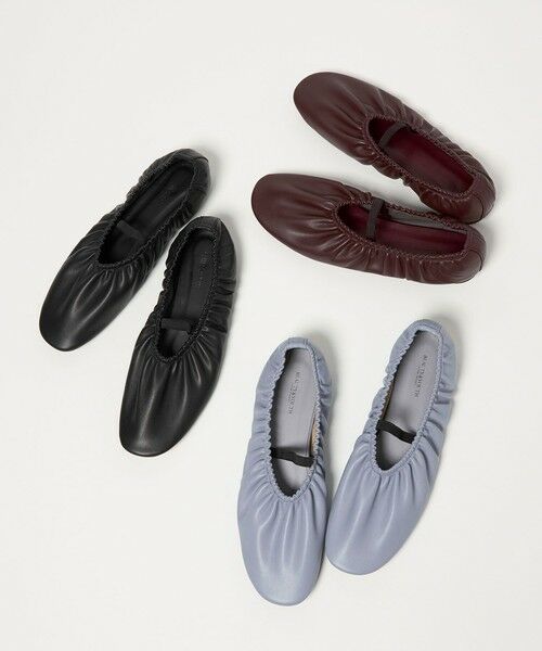 BEAUTY&YOUTH UNITED ARROWS / ビューティー&ユース ユナイテッドアローズ フラットシューズ | ギャザー バレエシューズ | 詳細27