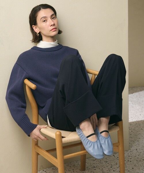 BEAUTY&YOUTH UNITED ARROWS / ビューティー&ユース ユナイテッドアローズ フラットシューズ | ギャザー バレエシューズ | 詳細15