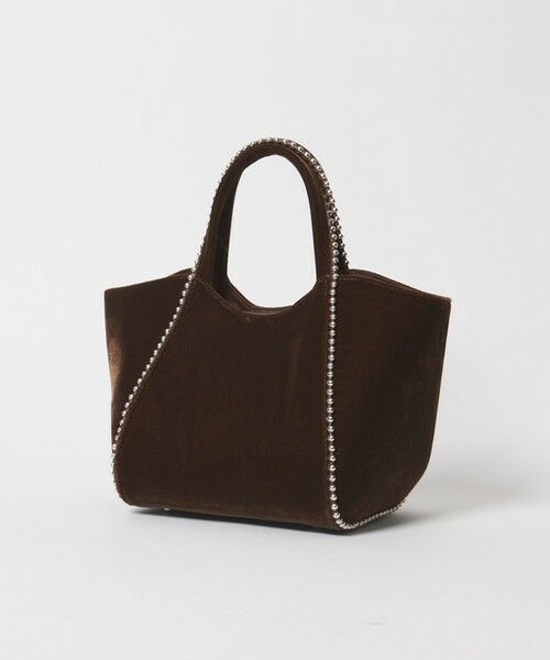 BEAUTY&YOUTH UNITED ARROWS / ビューティー&ユース ユナイテッドアローズ トートバッグ | ベルベット ボールチェーン 2WAY ミニトートバッグ | 詳細8