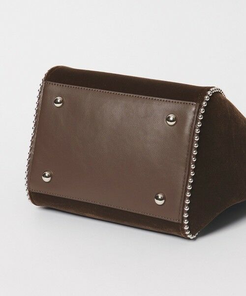 BEAUTY&YOUTH UNITED ARROWS / ビューティー&ユース ユナイテッドアローズ トートバッグ | ベルベット ボールチェーン 2WAY ミニトートバッグ | 詳細10