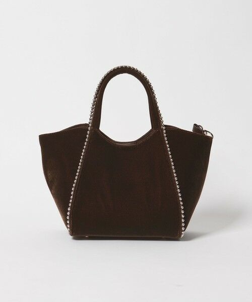 BEAUTY&YOUTH UNITED ARROWS / ビューティー&ユース ユナイテッドアローズ トートバッグ | ベルベット ボールチェーン 2WAY ミニトートバッグ | 詳細4