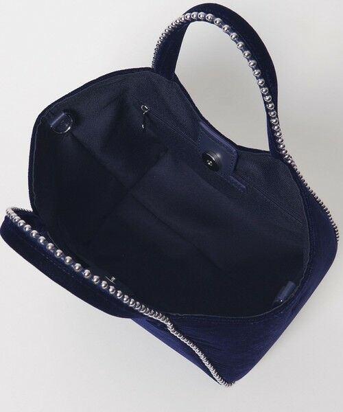 BEAUTY&YOUTH UNITED ARROWS / ビューティー&ユース ユナイテッドアローズ トートバッグ | ベルベット ボールチェーン 2WAY ミニトートバッグ | 詳細20