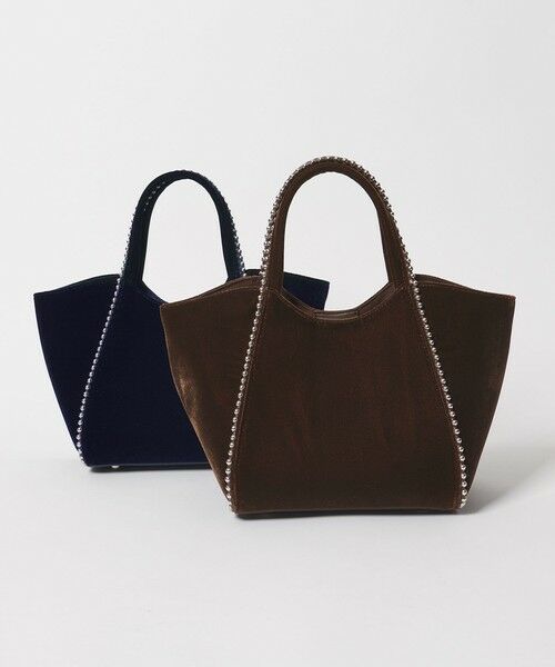BEAUTY&YOUTH UNITED ARROWS / ビューティー&ユース ユナイテッドアローズ トートバッグ | ベルベット ボールチェーン 2WAY ミニトートバッグ | 詳細23