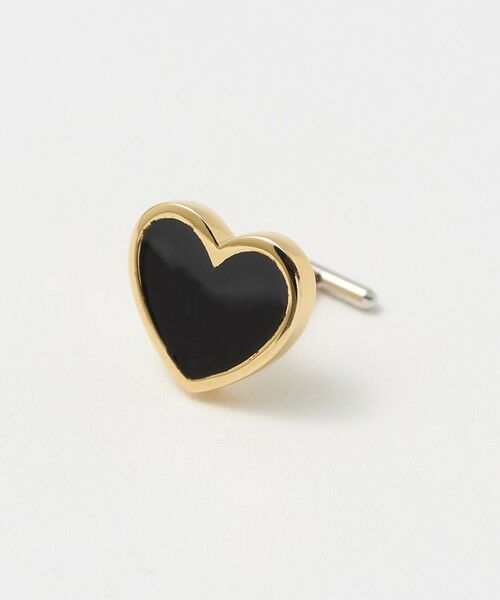 BEAUTY&YOUTH UNITED ARROWS / ビューティー&ユース ユナイテッドアローズ ピアス・イヤリング | ＜BAQLESS＞Amity Black Heart ピアス | 詳細3