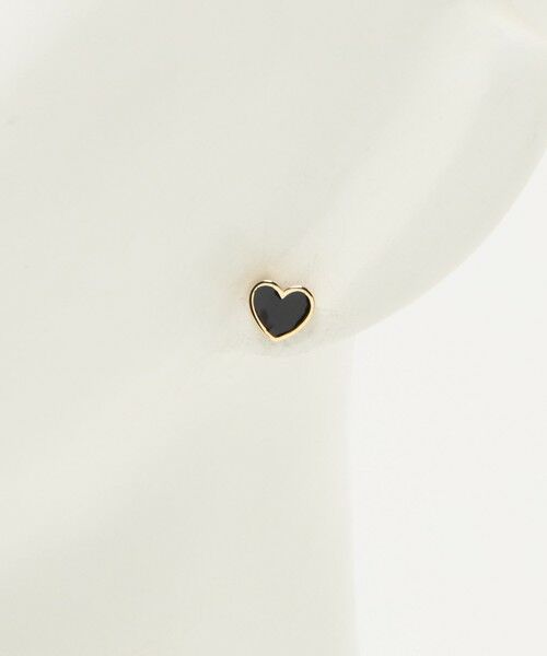 BEAUTY&YOUTH UNITED ARROWS / ビューティー&ユース ユナイテッドアローズ ピアス・イヤリング | ＜BAQLESS＞Amity Black Heart ピアス | 詳細9