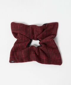 BEAUTY&YOUTH UNITED ARROWS / ビューティー&ユース ユナイテッドアローズ ヘアゴム・シュシュ | ＜heyep＞Plaid Square シュシュ