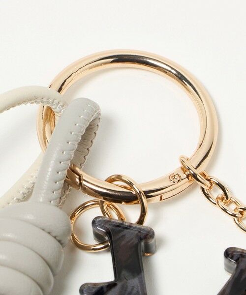 BEAUTY&YOUTH UNITED ARROWS / ビューティー&ユース ユナイテッドアローズ キーホルダー・ストラップ | ＜VIOLAd’ORO＞ポンポン ロゴ バッグチャーム | 詳細3