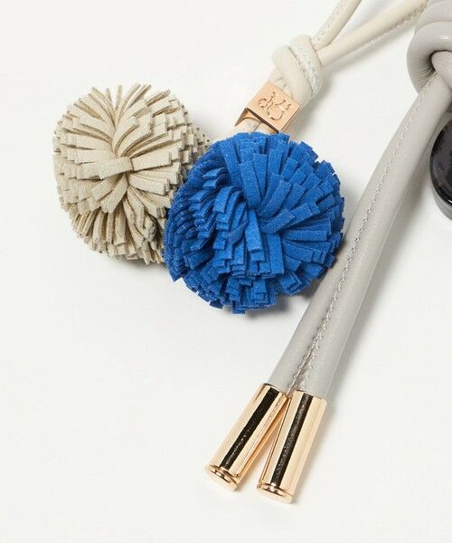 BEAUTY&YOUTH UNITED ARROWS / ビューティー&ユース ユナイテッドアローズ キーホルダー・ストラップ | ＜VIOLAd’ORO＞ポンポン ロゴ バッグチャーム | 詳細4