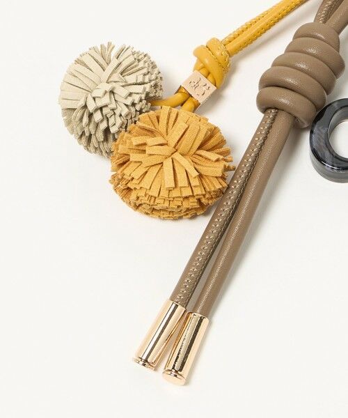 BEAUTY&YOUTH UNITED ARROWS / ビューティー&ユース ユナイテッドアローズ キーホルダー・ストラップ | ＜VIOLAd’ORO＞ポンポン ロゴ バッグチャーム | 詳細7