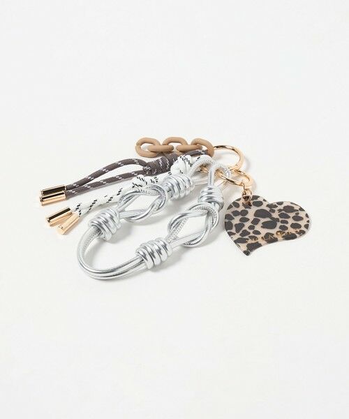 BEAUTY&YOUTH UNITED ARROWS / ビューティー&ユース ユナイテッドアローズ キーホルダー・ストラップ | ＜VIOLAd’ORO＞レオパード ハート バッグチャーム | 詳細2