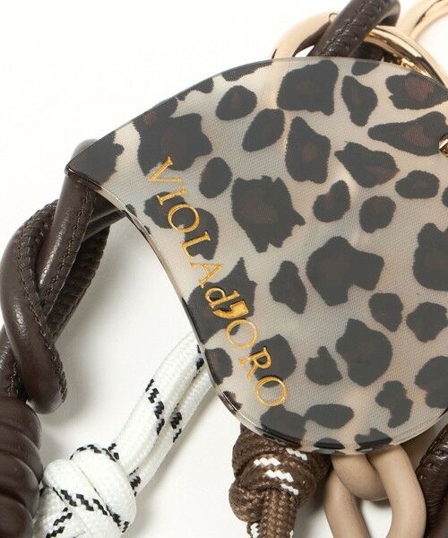 BEAUTY&YOUTH UNITED ARROWS / ビューティー&ユース ユナイテッドアローズ キーホルダー・ストラップ | ＜VIOLAd’ORO＞レオパード ハート バッグチャーム | 詳細10