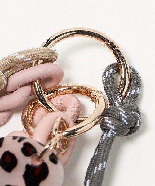 BEAUTY&YOUTH UNITED ARROWS / ビューティー&ユース ユナイテッドアローズ キーホルダー・ストラップ | ＜VIOLAd’ORO＞レオパード ハート バッグチャーム | 詳細11