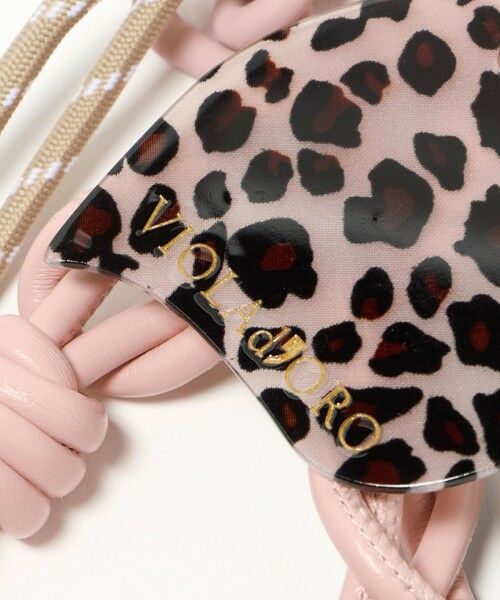 BEAUTY&YOUTH UNITED ARROWS / ビューティー&ユース ユナイテッドアローズ キーホルダー・ストラップ | ＜VIOLAd’ORO＞レオパード ハート バッグチャーム | 詳細14
