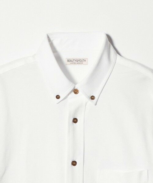 BEAUTY&YOUTH UNITED ARROWS / ビューティー&ユース ユナイテッドアローズ シャツ・ブラウス | クイック ストレッチ シャンブレー ボタンダウン シャツ SLIM型 吸水速乾 | 詳細2