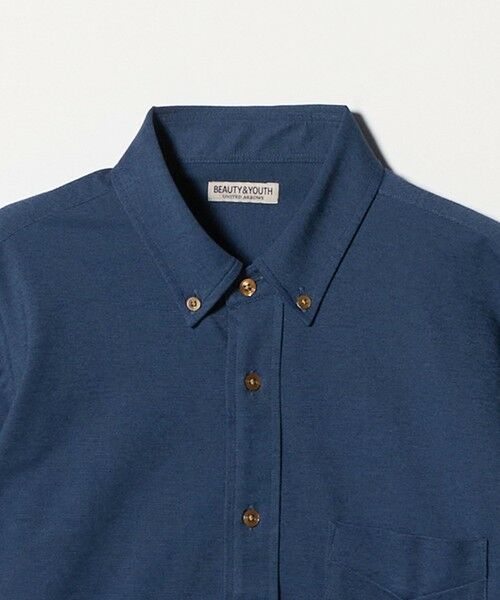 BEAUTY&YOUTH UNITED ARROWS / ビューティー&ユース ユナイテッドアローズ シャツ・ブラウス | クイック ストレッチ シャンブレー ボタンダウン シャツ SLIM型 吸水速乾 | 詳細20