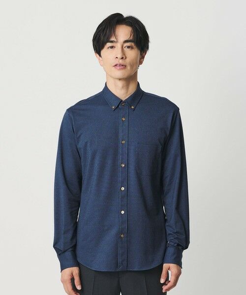 BEAUTY&YOUTH UNITED ARROWS / ビューティー&ユース ユナイテッドアローズ シャツ・ブラウス | クイック ストレッチ シャンブレー ボタンダウン シャツ SLIM型 吸水速乾 | 詳細15