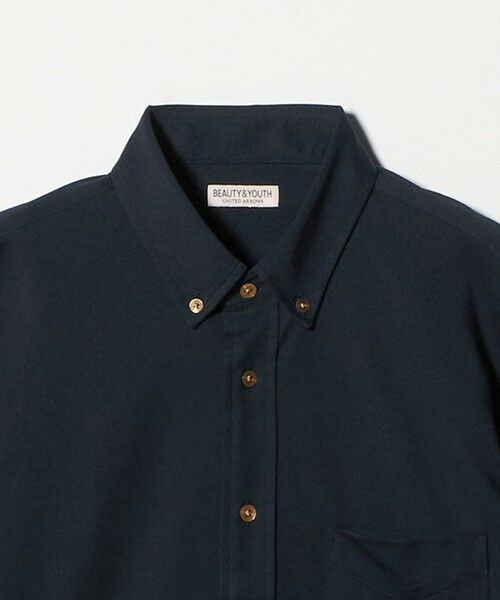 BEAUTY&YOUTH UNITED ARROWS / ビューティー&ユース ユナイテッドアローズ シャツ・ブラウス | クイック ストレッチ シャンブレー ボタンダウン シャツ SLIM型 吸水速乾 | 詳細16