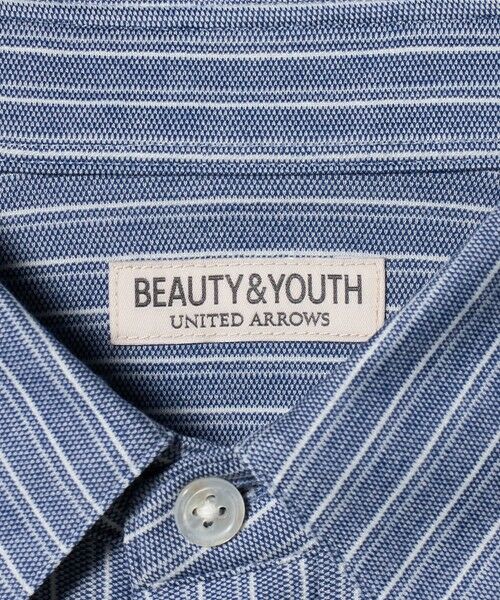 BEAUTY&YOUTH UNITED ARROWS / ビューティー&ユース ユナイテッドアローズ シャツ・ブラウス | クイック ストレッチ ストライプ レギュラー シャツ SLIM型 吸水速乾機能付き | 詳細7