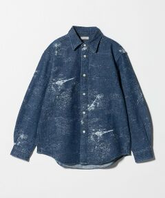 BEAUTY&YOUTH UNITED ARROWS / ビューティー&ユース ユナイテッドアローズ シャツ・ブラウス | ジャガード デニム レギュラー シャツ FORM型 ver2