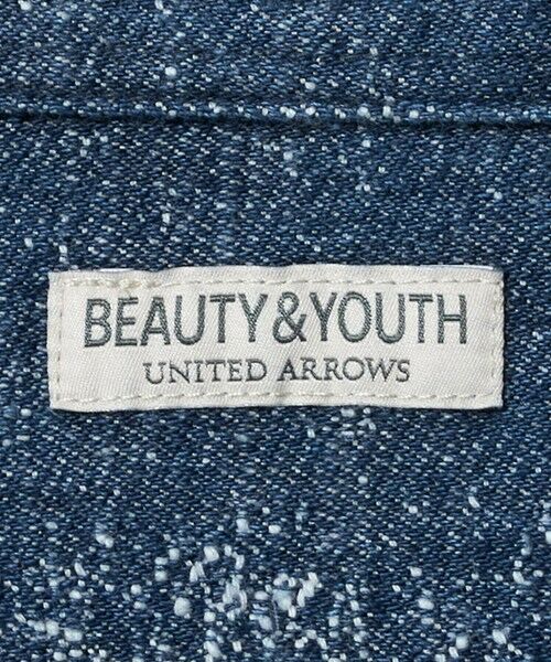 BEAUTY&YOUTH UNITED ARROWS / ビューティー&ユース ユナイテッドアローズ シャツ・ブラウス | ジャガード デニム レギュラー シャツ FORM型 ver2 | 詳細11