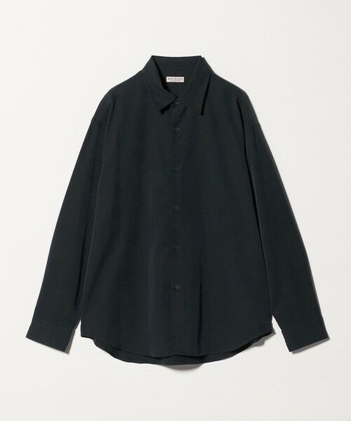 BEAUTY&YOUTH UNITED ARROWS / ビューティー&ユース ユナイテッドアローズ シャツ・ブラウス | フィブリル ツイル レギュラーシャツ GRANDE型?（BLACK）