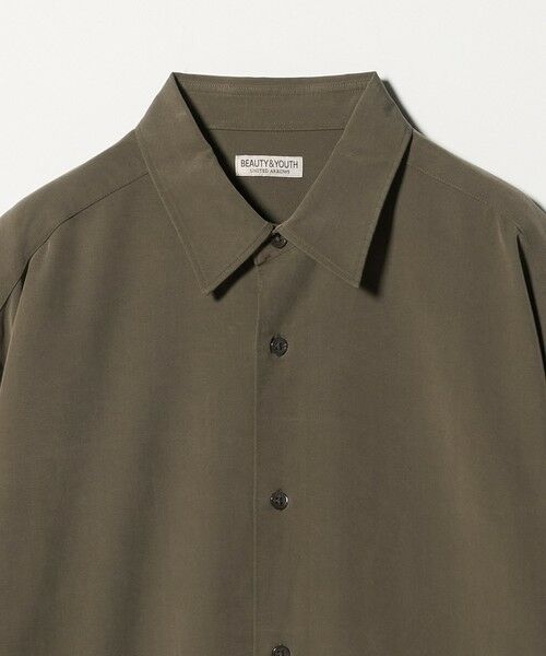 BEAUTY&YOUTH UNITED ARROWS / ビューティー&ユース ユナイテッドアローズ シャツ・ブラウス | フィブリル ツイル レギュラーシャツ GRANDE型? | 詳細5