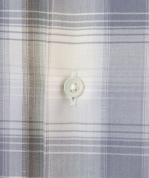 BEAUTY&YOUTH UNITED ARROWS / ビューティー&ユース ユナイテッドアローズ シャツ・ブラウス | 尾州 TW オンブレ チェック レギュラー シャツ GRANDE TAPERD型 ウォッシャブル MADE IN JAPAN | 詳細7